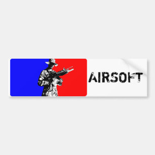 AIRSOFT-bumpersticker Bumpersticker