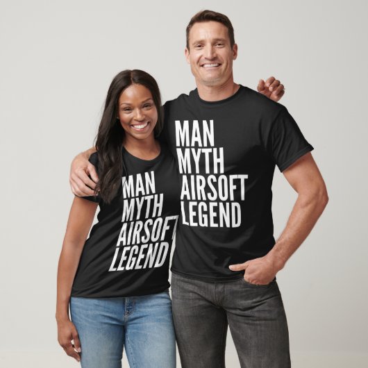 Airsoft Man Myth Airsoft Legend T-shirt (Unisex)