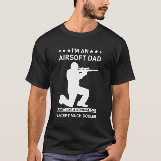 Airsoft pa is net zo normaal als normale pa, behal t-shirt (Voorkant)