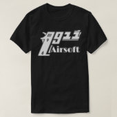 Airsoft pistool aeg 1911 t-shirt (Design voorkant)