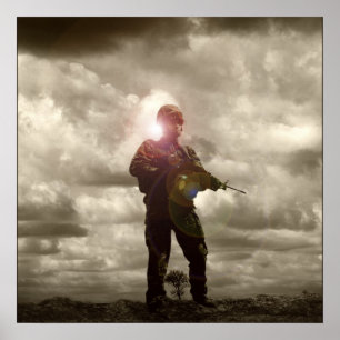 Airsoft Portrets: Tank Poster