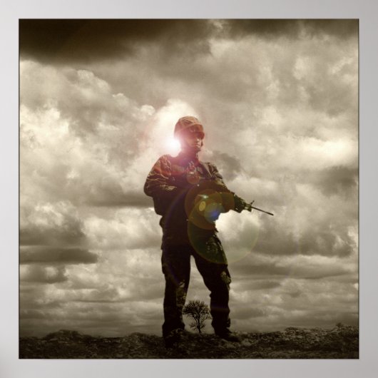 Airsoft Portrets: Tank Poster (Voorkant)