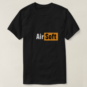 Airsoft Pun Hub Meme Design T-Shirt