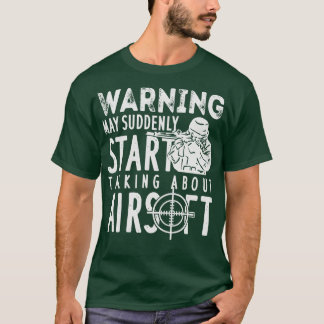 Airsoft Shooting Sports Airsoft Player Copy T-shirt