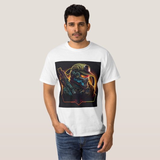 Airsoft T-shirt (Voorkant volledig)