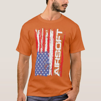 Airsoft USA Flag T-shirt