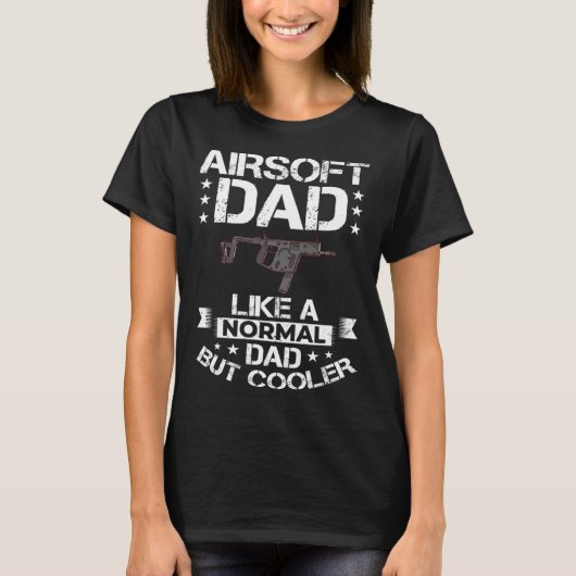 Airsofti-speler Airsofti-trainer voor het afschiet T-shirt (Voorkant)