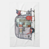 Airstream-aanhangwagen Theedoek (Verticaal)