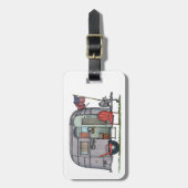 Airstream Bagagelabel (Voorkant verticaal)