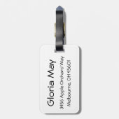 Airstream Bagagelabel (Achterkant verticaal)