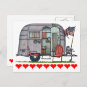 Airstream Briefkaart (Voorkant / Achterkant)