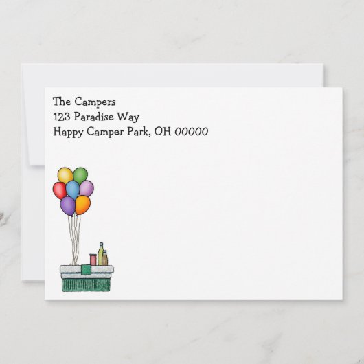 Airstream Kaart (Achterkant)