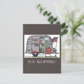 Airstream Kaart (Staand voorkant)