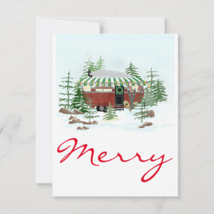 Airstream kerstkaart