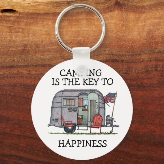Airstream Sleutelhanger (Voorkant)