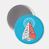 Airstrip One Radio Service Magneten (Voorkant / Achterkant)