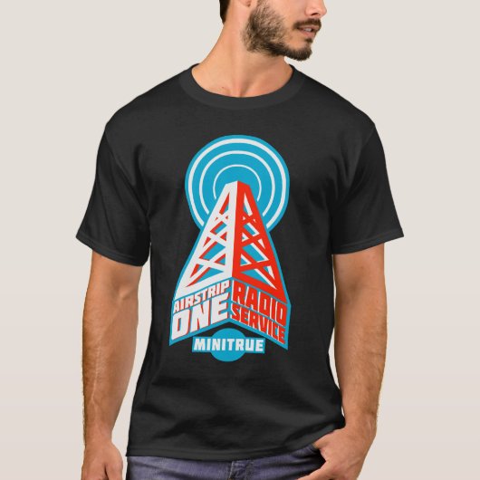 Airstrip One Radio Service T-Shirts (Voorkant)