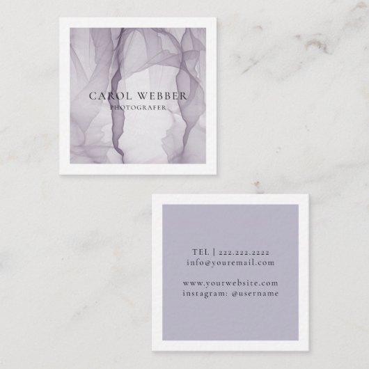 Airy and light visitekaartje (Voorkant / Achterkant)