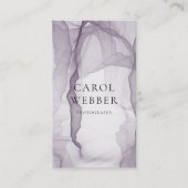 Airy and light visitekaartje (Voorkant)