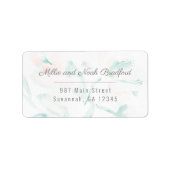 Airy Blooms - Retouradreslabels Etiket (Voorkant)