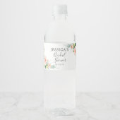 Airy Blush Vrijgezellenfeest Water Flacon Etiket (Voorkant)