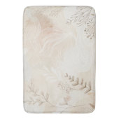 Airy Bohemian Botanical Floral String Art Design Badmat (Voorkant Verticaal)