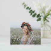 Airy Elegance EDITABLE COLOR Afstuderen Hartelijk  Briefkaart (Staand voorkant)