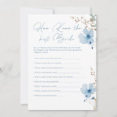 Airy Eucalyptus Greenery Boho Rustic Bridal Shower Kaart (Voorkant)