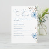 Airy Eucalyptus Greenery Boho Rustic Bridal Shower Kaart (Staand voorkant)