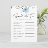 Airy Eucalyptus Greenery Boho Rustic Vrijgezellenf Kaart (Staand voorkant)