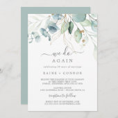 Airy Greenery & Gold Leaf We doen het opnieuw met  Kaart (Voorkant / Achterkant)