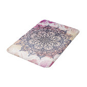 Airy Mandala Happy Pink Paars Yellow Blue & Gold Badmat (Gekanteld)