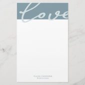 Airy Pastel | Gepersonaliseerd briefpapier (Voorkant)