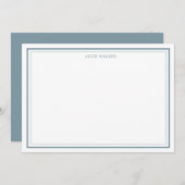 Airy Pastel ⎢ Stationery Note Kaart Notitiekaartje (Voorkant / Achterkant)