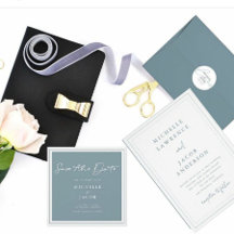 Airy Pastel | Vlek sparen de Kaart van de Datum