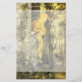 airy Tale, Rapunzel met lange klonen Briefpapier (Voorkant)