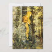 airy Tale, Rapunzel met lange klonen Kaart (Voorkant)