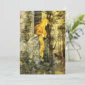  airy Tale, Rapunzel met lange klonen Kaart (Staand voorkant)