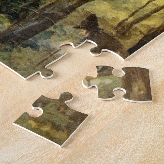  airy Tale, Rapunzel met lange klonen Legpuzzel (Zijkant)