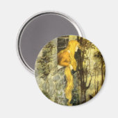 airy Tale, Rapunzel met lange klonen Magneet (Voorkant / Achterkant)