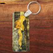  airy Tale, Rapunzel met lange klonen Sleutelhanger (Achterkant)
