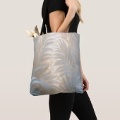 Airy white palm leaves composition in soft hues tote bag (Dichtbij)