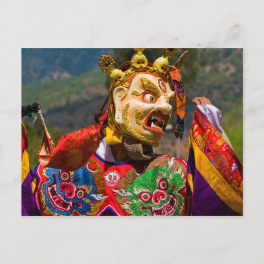 Aisan Festivaldanser Briefkaart (Voorkant)