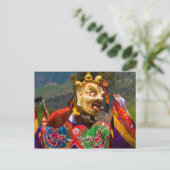 Aisan Festivaldanser Briefkaart (Staand voorkant)