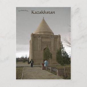 Aisha Bibi in de stad Aisha Bibi Kazachstan Briefkaart