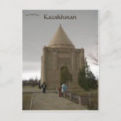 Aisha Bibi in het centrum van Aisha Bibi Kazachsta Briefkaart (Voorkant)