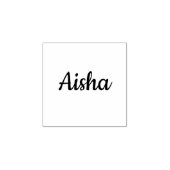 Aisha naamstempel rubberstempel (Afrduk)
