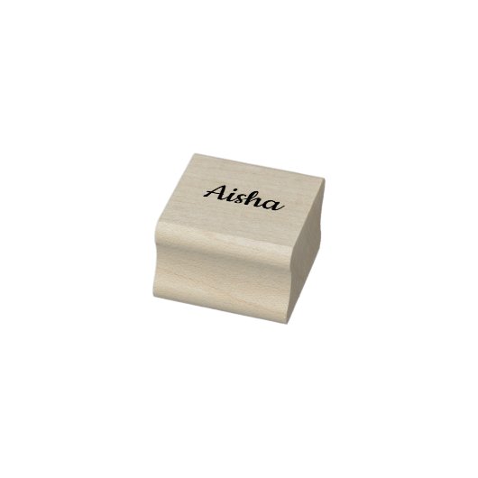 Aisha naamstempel rubberstempel (Stempel)