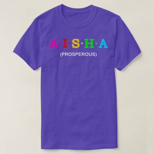 Aisha Prospervely T-shirt (Design voorkant)