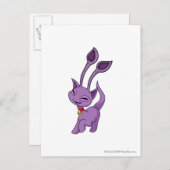 Aisha Purple Briefkaart (Voorkant / Achterkant)